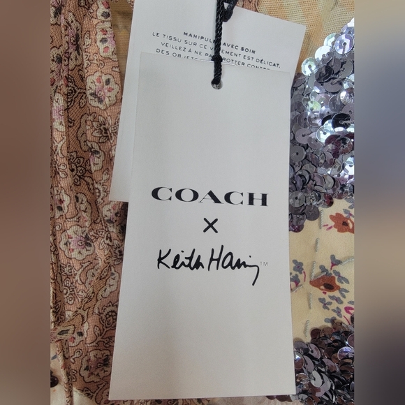 Coach Keith Haring cottagecore Patchwork Quilt Dress - Picture 12 of 16